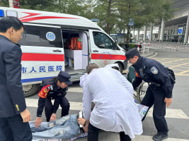 旅客乘车突发疾病  警企联动暖心救助