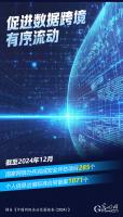 数据海报 ｜ 促进数据跨境有序流动 截至2024年12月网信办完成安全评估项目285个
